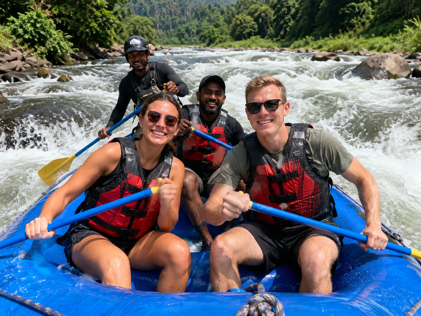 White water rafting